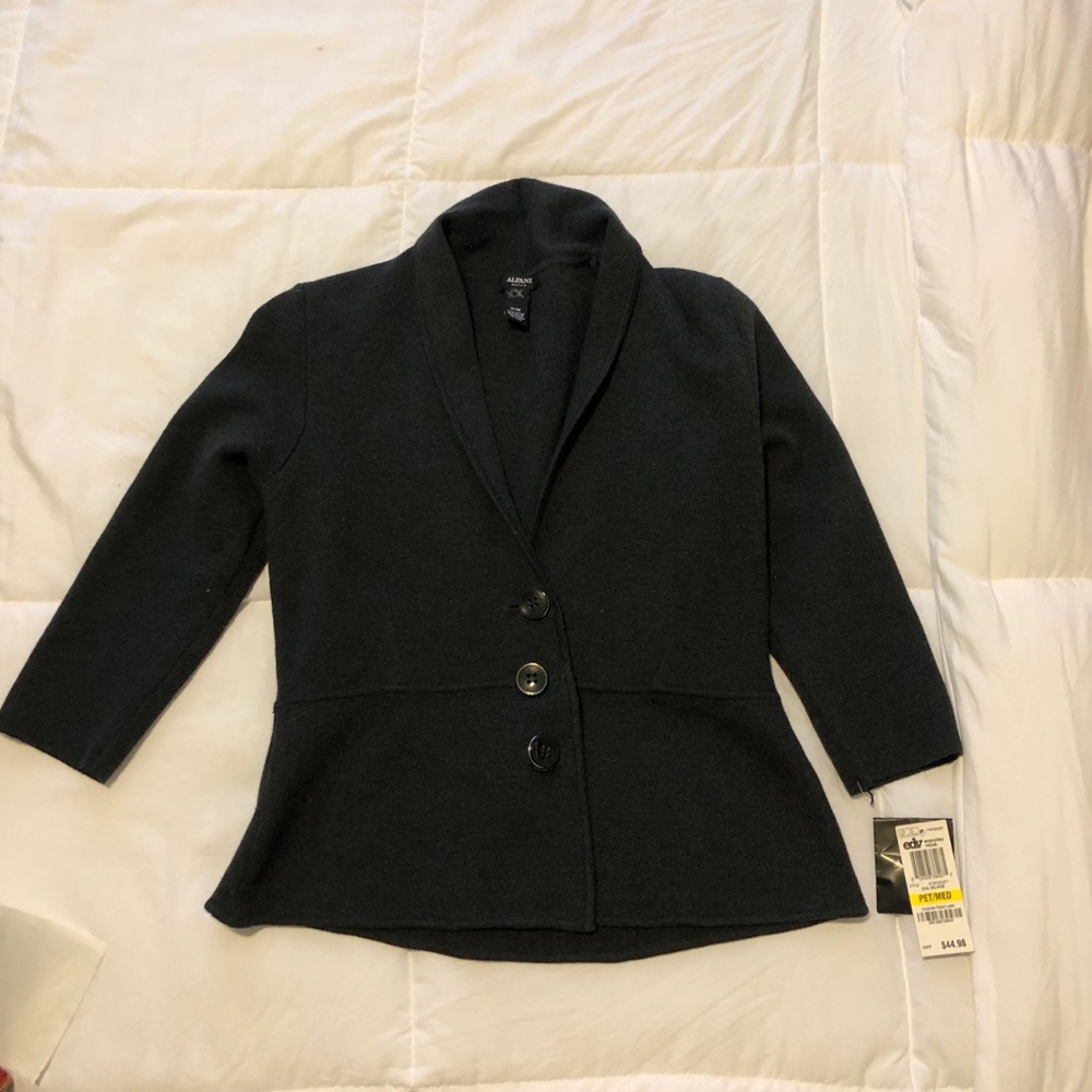 Alfani knit blazer